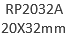 RP2032A
20X32mm